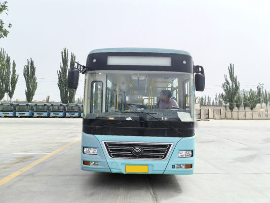 Yutong डीजल प्रयुक्त सिटी बस 8 मीटर LHD अच्छी स्थिति में यात्री 19 सीटें अधिकतम गति 69 किमी/घंटा