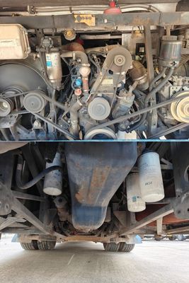 57-59 सीटें सेकेंड-हैंड 12 मीटर डेकर कम्फर्ट कोच, डीजल ईंधन प्रकार और 11800 किलोग्राम कर्ब वजन के साथ