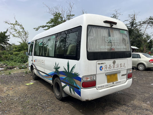 18 सीटों वाली डीजल सेकंड हैंड बस, 180000 मील की दूरी और 1 दरवाजे का गोल्डन ड्रैगन