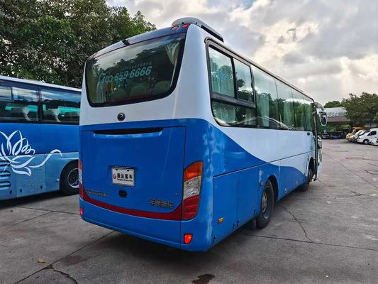 28 सीटों वाली सेकंड हैंड बस युटोंग युचाई 200 हॉर्स पावर इंजन