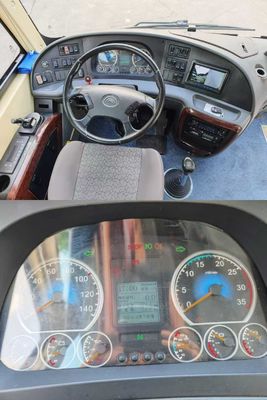 28 सीटों वाली सेकंड हैंड बसें इलेक्ट्रिक ईंधन प्रकार और 100 किमी/घंटा की अधिकतम गति के साथ युचाई 200 एचपी इंजन