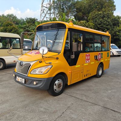 19-सीटर सेकेंड-हैंड प्रीस्कूल स्कूल बस अच्छी स्थिति में