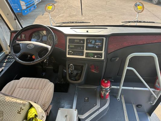 सेकंड हैंड स्कूल वैन, 36 सीट्स, पीला, डीजल इंजन, एलएचडी, ZK6669DX7