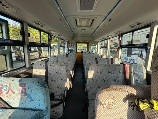 सेकंड हैंड स्कूल वैन, 36 सीट्स, पीला, डीजल इंजन, एलएचडी, ZK6669DX7