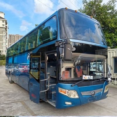 57-59 सीटें बाएं हाथ का स्टीयरिंग चीन के लिए प्रयुक्त यात्री बस