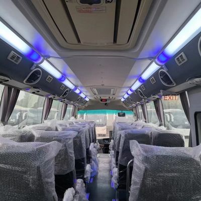 प्रयुक्त टूरिस्ट बस शेनलोंग 10 मीटर 36-43 सीटें आरएचडी सीएनजी बस नई प्रयुक्त कोच बस