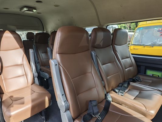 डैमा डीजल सेकंड हैंड मिनी कोच 15 सीटें लोगों के परिवहन के लिए कुल आयाम L x W x H मिमी 5380×1880×2285