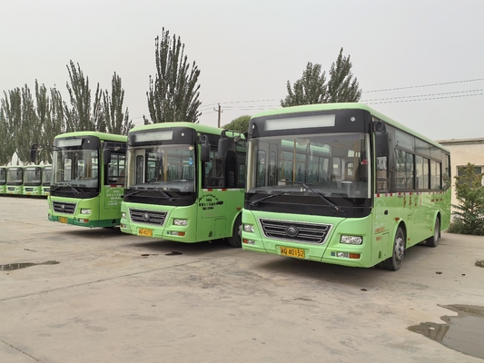 युचाई फ्रंट-माउंटेड इंजन 19/60-सीट प्रयुक्त बस 3767 मिलीलीटर विस्थापन सुगम परिवहन के लिए